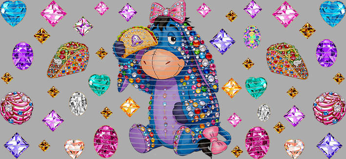 16oz Disney style-D-1379